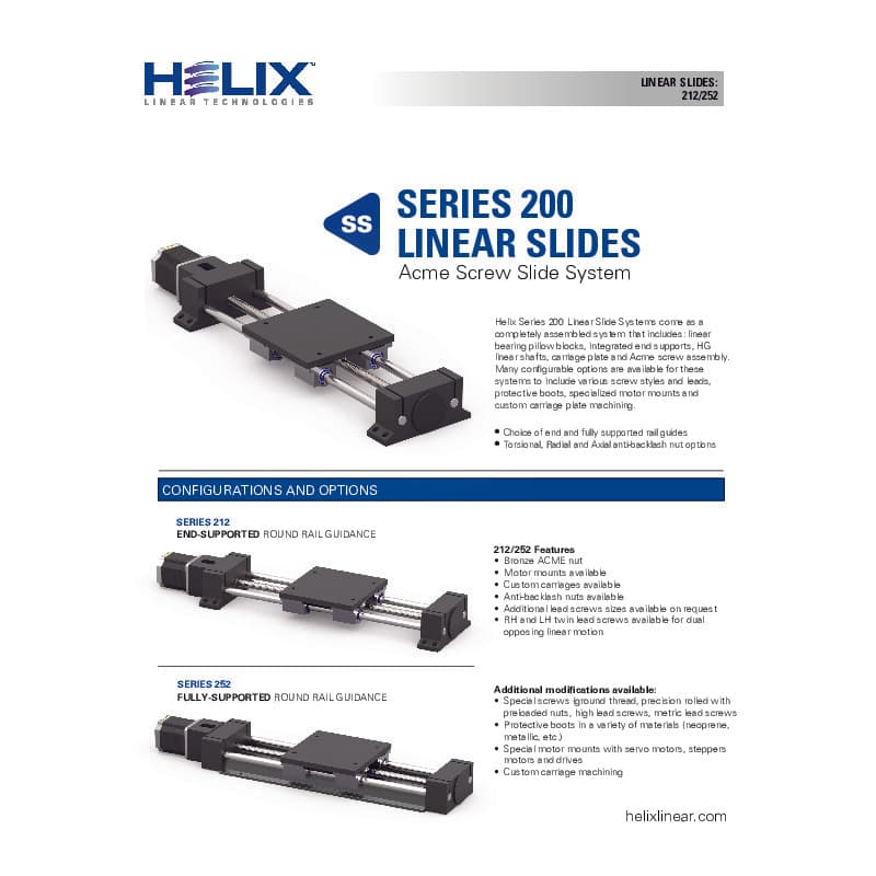 1-200 Series Linear Stages-1
